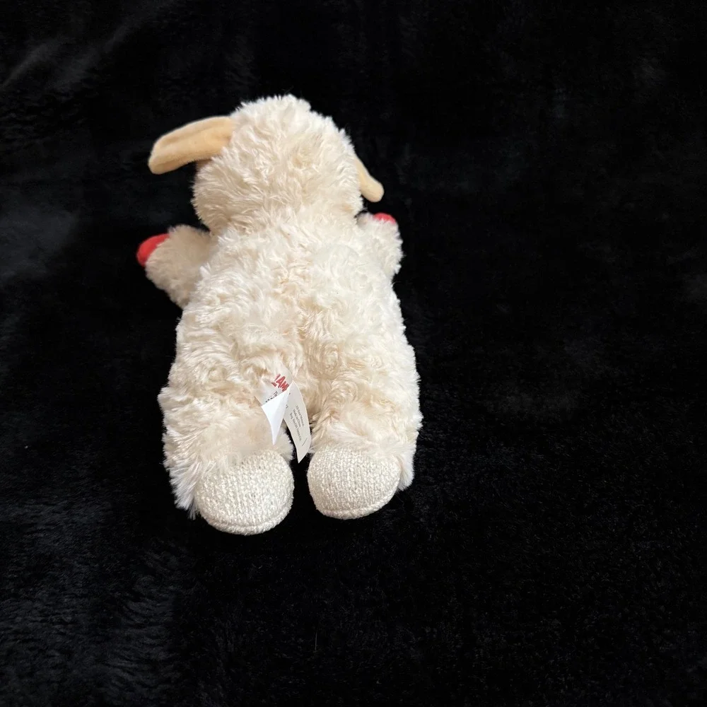 Mary Meyer Lamb Chop Dog Toy Plush Sheep Squeaker Stuffed‎ Animal